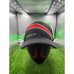 CCM RBZ Hockey Hat Mens OSFM Black Red White Embroidered Curved Brim Sport Cap